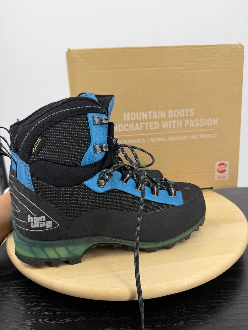 HanWag Ferrata ll GTX Boots Womens US 6.5 EUR 37 Goretex Hiking Climbing NWT